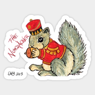 2013 Holiday ATC 22 - The Nutcracker Squirrel Sticker